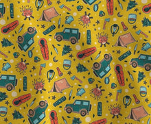 Load image into Gallery viewer, Yellow Camping Bowtie
