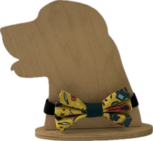 Load image into Gallery viewer, Yellow Camping Bowtie
