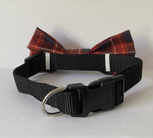 Load image into Gallery viewer, Fall Plaid Bowtie
