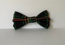 Load image into Gallery viewer, Gold Plaid Bowtie
