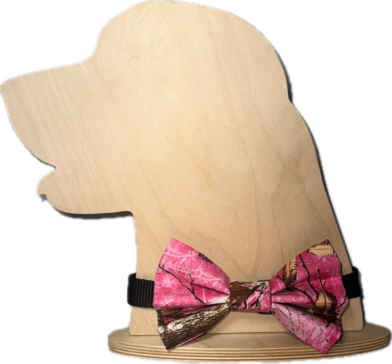 Pink Camo Bowtie