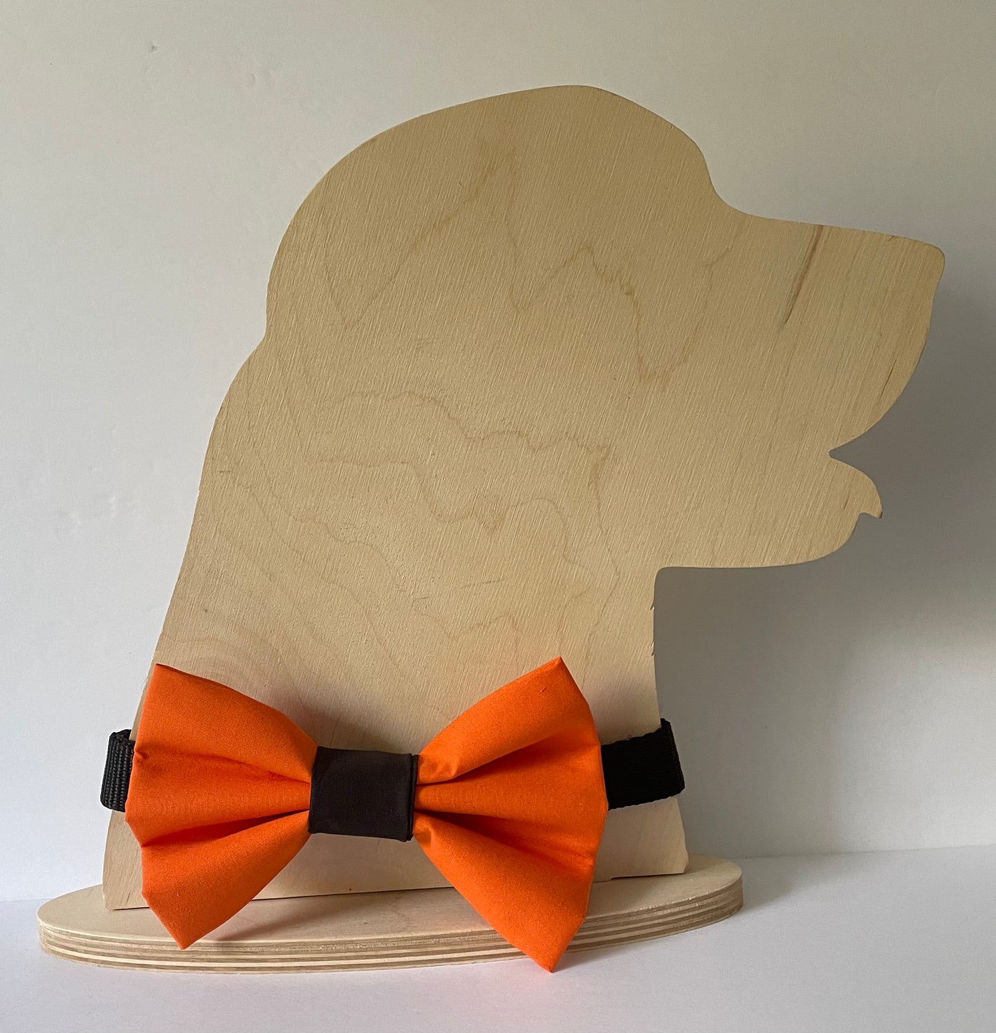 Sale ~Orange & Black Bowtie