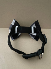 Load image into Gallery viewer, Black Buffalo Plaid Bowtie
