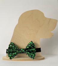 Load image into Gallery viewer, Sale~ Black Shamrock Bowtie
