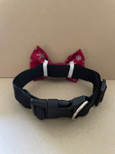 Load image into Gallery viewer, Sale~Red Snowflakes Bowtie

