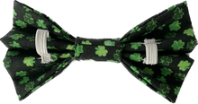 Load image into Gallery viewer, Sale~ Black Shamrock Bowtie
