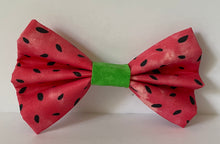 Load image into Gallery viewer, Watermelon Seeds Bowtie
